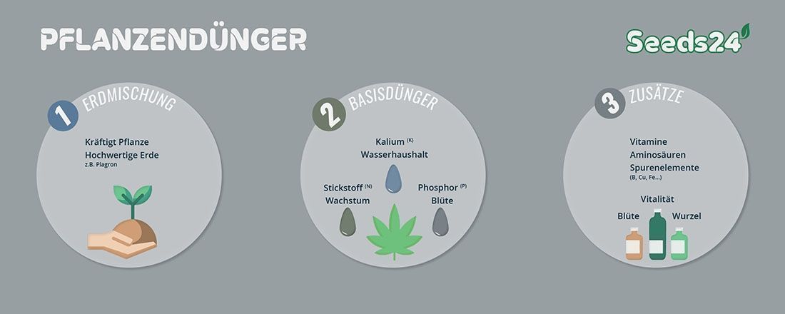 Infografik für Dünger