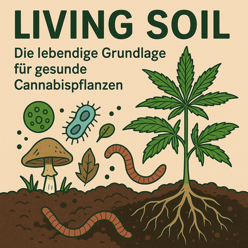Living Soil: Die lebendige Grundlage für gesunde Cannabispflanzen