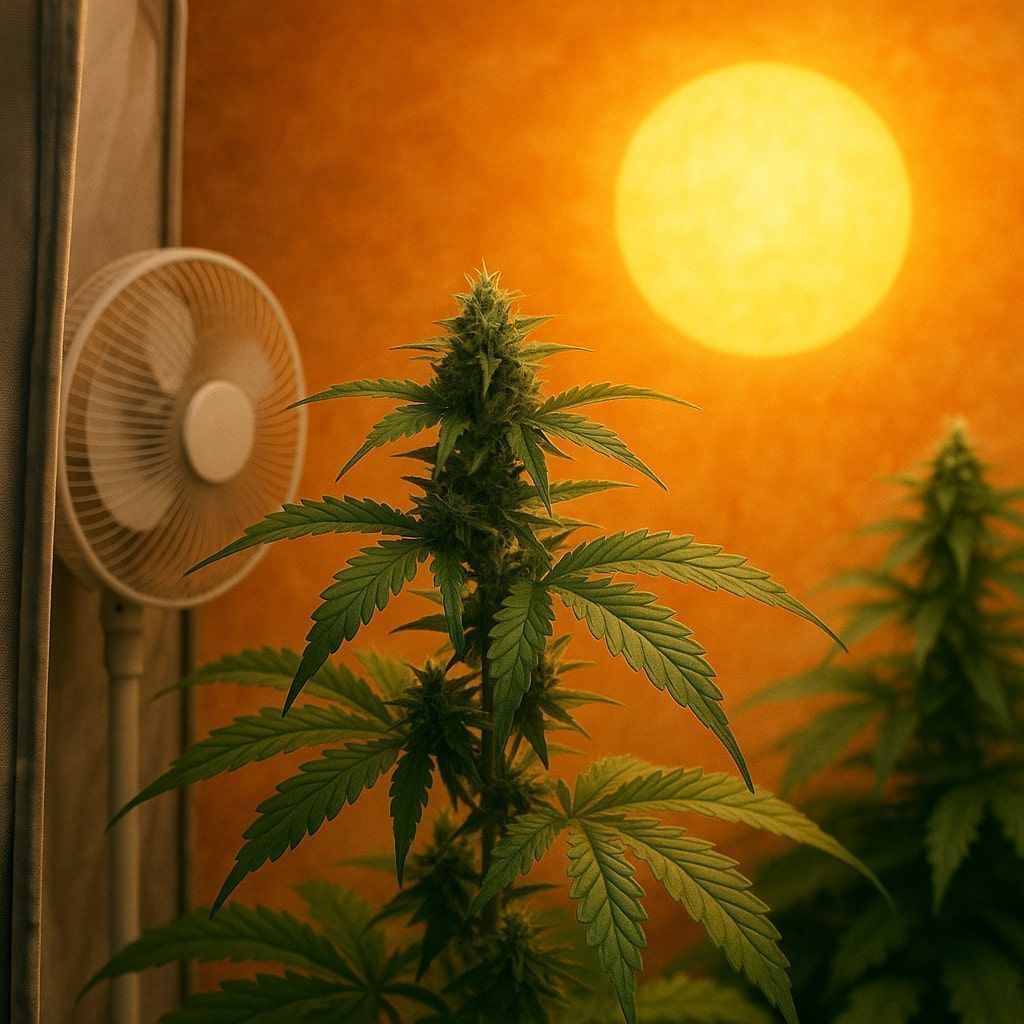 Cool bleiben beim Growen: Die besten Tipps gegen Sommerhitze im Zelt