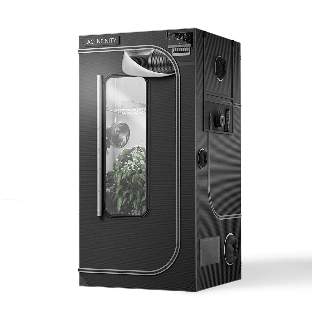 Ac Infinity Advance Grow Zelt System 90x190x180 - 2 Pflanzen Set