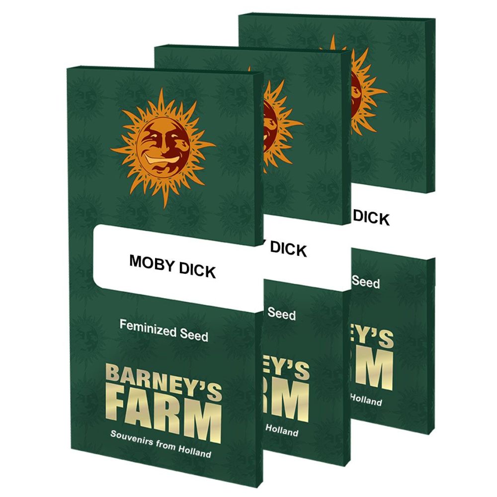 Barneys Farm Moby Dick Hanfsamen Verpackung