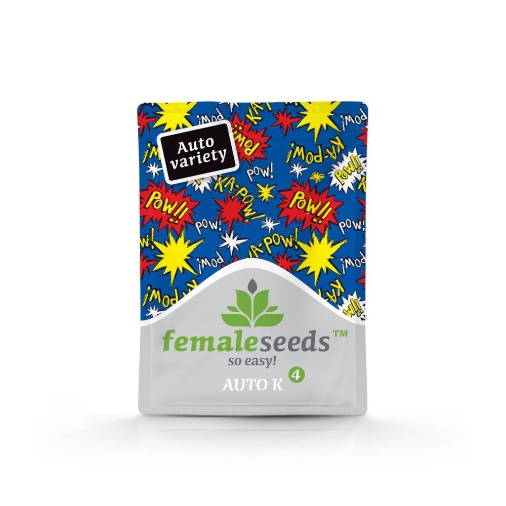 Female Seeds AK Automatic Hanfsamen Verpackung