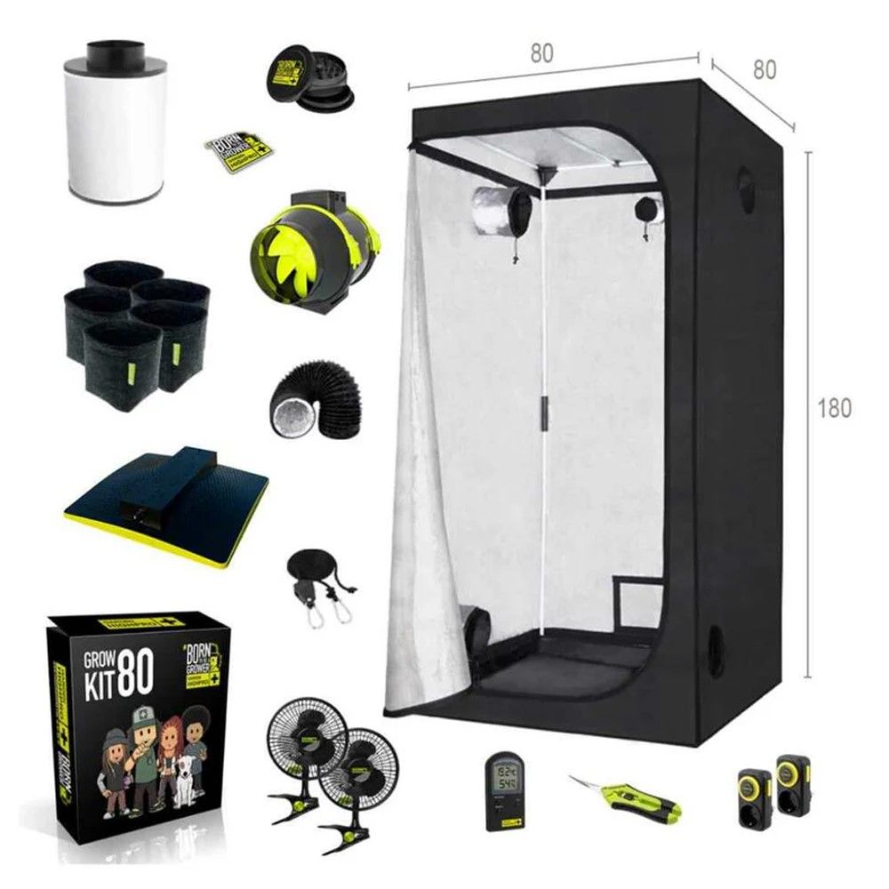 Garden Gigh Pro Growkit80H - Growing kit 80x80x180cm Set