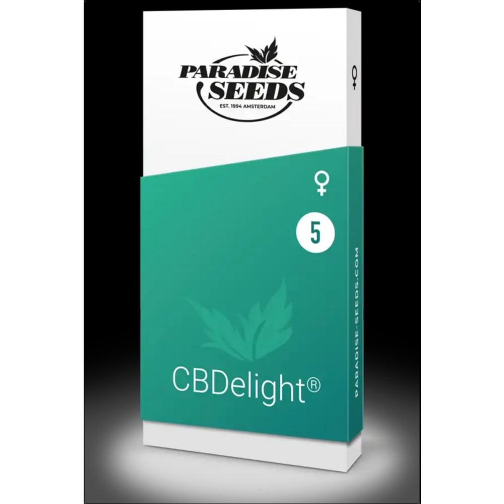 Paradise Seeds CBD Delight Feminisierte Hanfsamen Verpackung