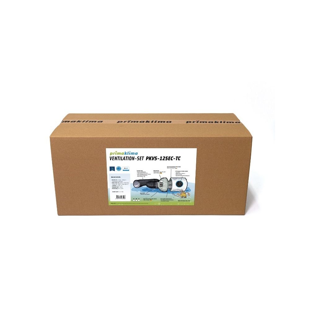 Prima Klima Ventilation Set PK125 EC-TC