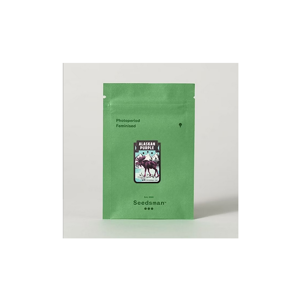 Seedsman Alaskan Purple Feminisierte Hanfsamen Verpackung