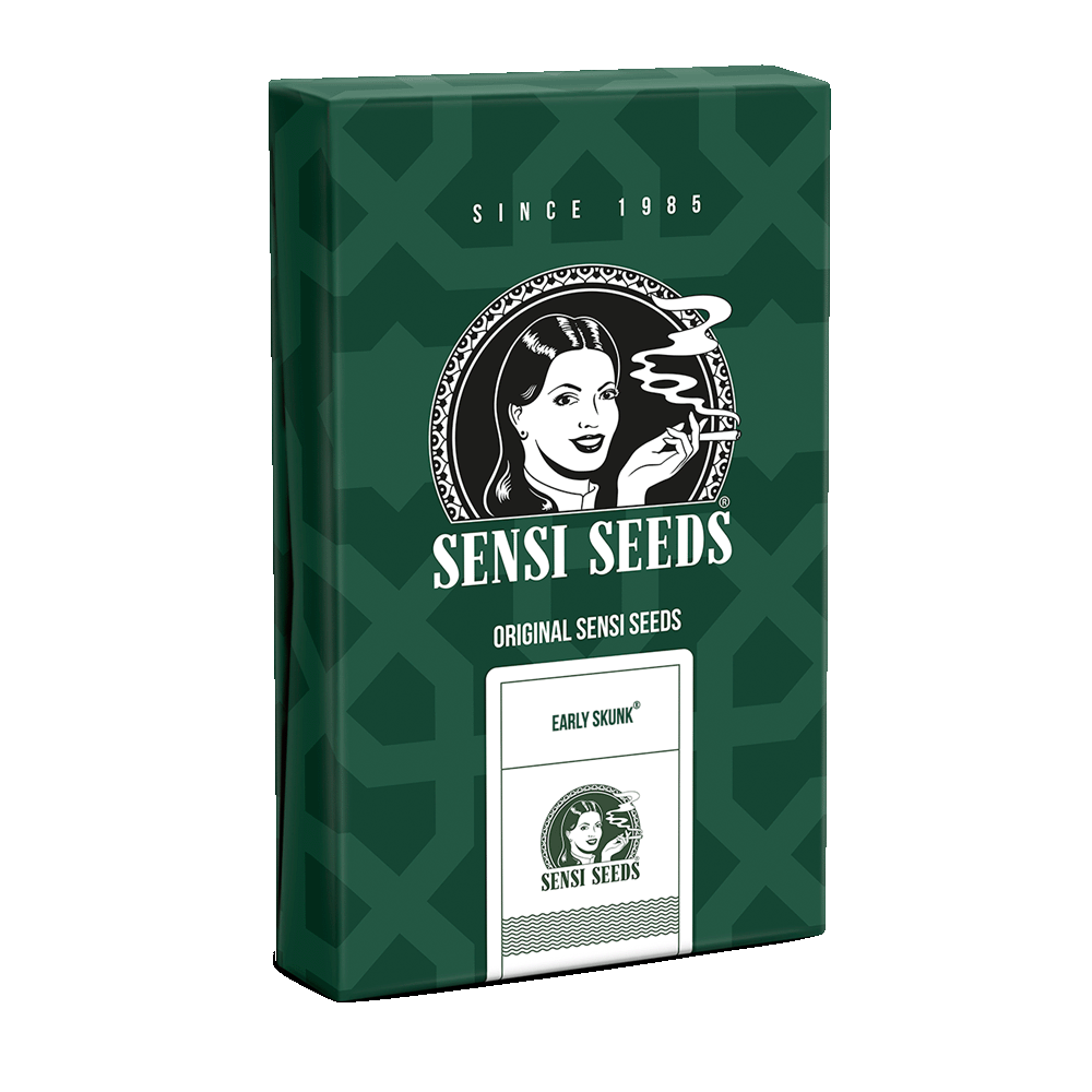 Sensi Seeds Early Skunk reguläre Hanfsamen Verpackung
