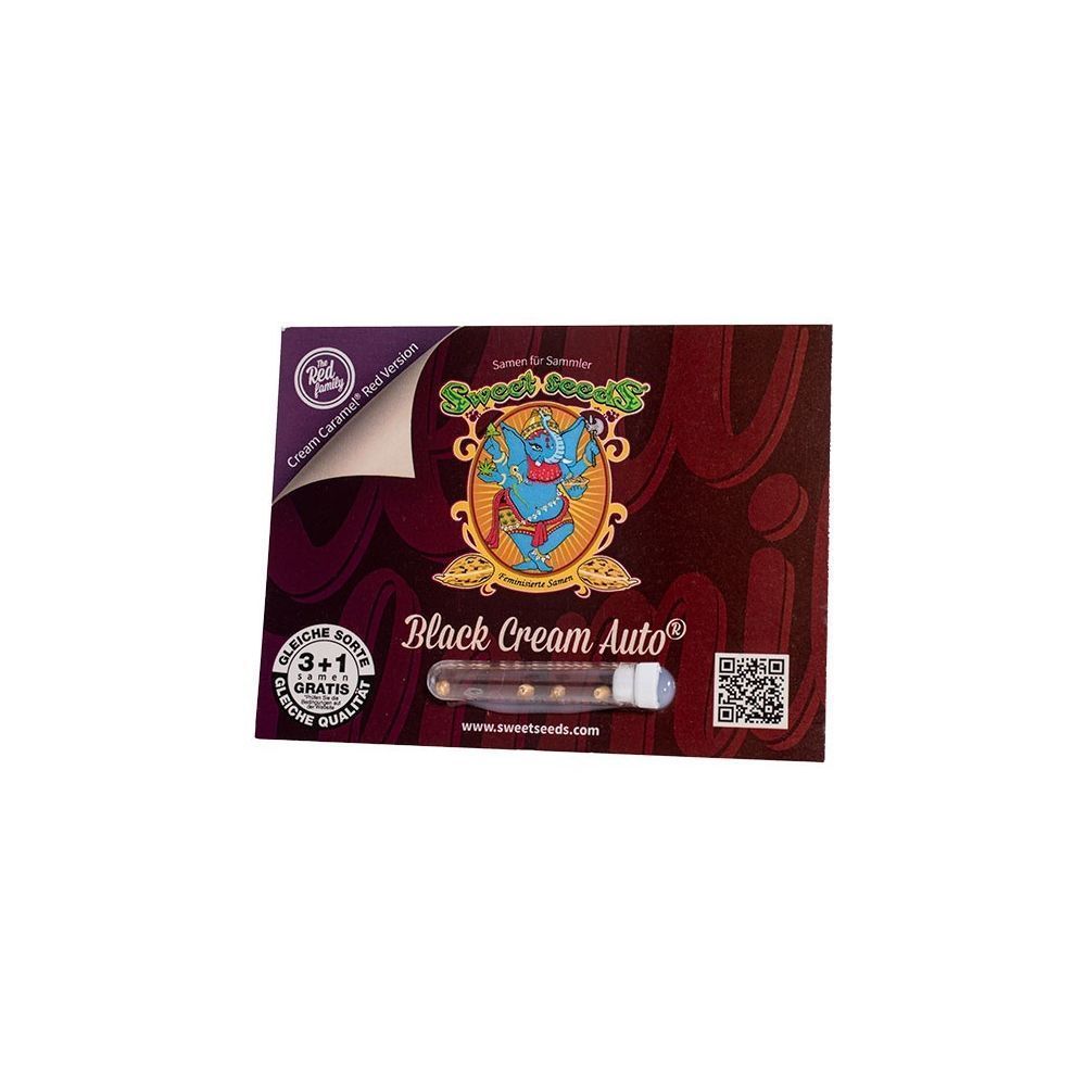 Sweet Seeds Black Cream automatic Hanfsamen Verpackung