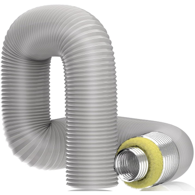 Lüftungsschlauch Alu Flex Schallgedämmt 5M-10M