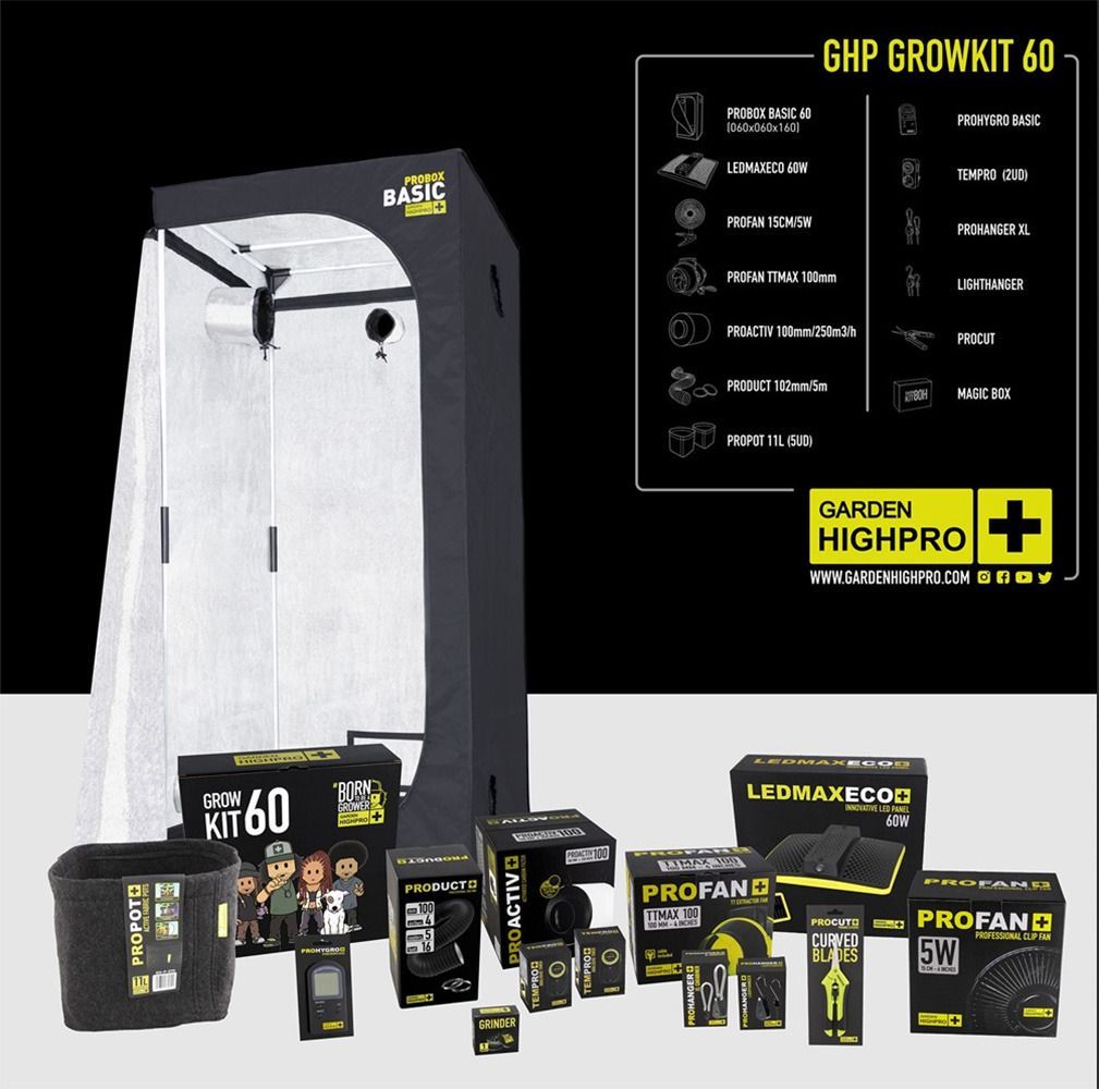 Garden High Pro Growkit60 - Growing kit 60x60x160cm